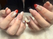 今月のキャンペーンネイル♪秋はふわふわが可愛い