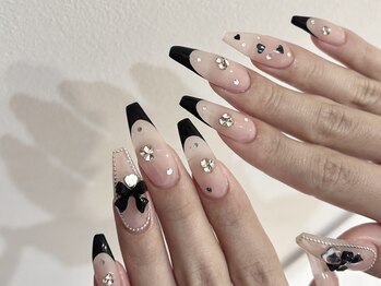 モカ 心斎橋(moca by Lee)/【miyuu】フレンチネイル