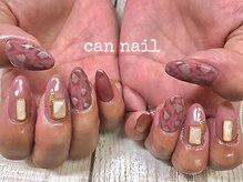 キャンネイル 金山店(Can Nail)/ピンクレオパード♪