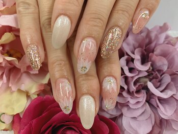 ディーネイル 天王寺(D-nail)/(松崎)DC1番!お花アート