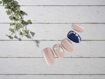 ファストネイル 湘南ゲート藤沢店(FAST NAIL)/ガラスフレンチ 上品【11399】