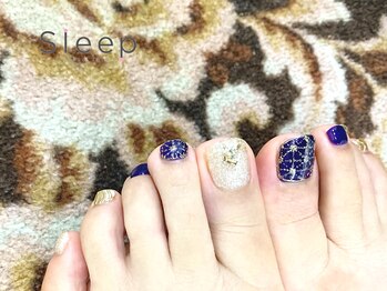 スリープ 中目黒(Sleep nakameguro)/Hiromi/フットネイル¥13200