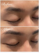 アイブロウドット 岐阜店(iBROW.)/美眉スタイリングBefore→After