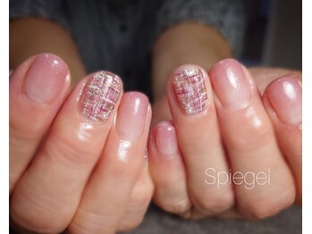 シュピーゲル/ツイードデザイン¥6930