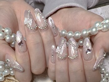 モアネイル 新宿/ワンホンネイル/持ち込み/新宿