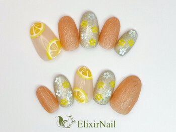 エリクサーネイル 西武新宿(Elixir Nail)/定額b カジュアル／クーポン使用