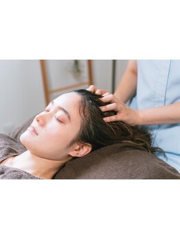 ヘッドスパで癒されたい