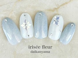 結晶ネイル☆冬ネイル