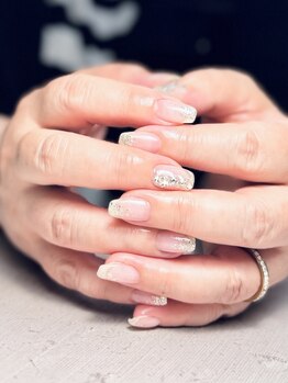 クリア感◯ラメグラデ