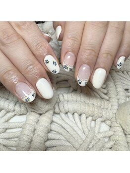 リリフリー(riri Free)/小花柄ネイル