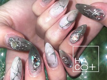 ハコプラスネイルズ 表参道 渋谷(Haco+ Nails)/Kurumi | デザインアート