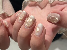 ぷっくりネイル