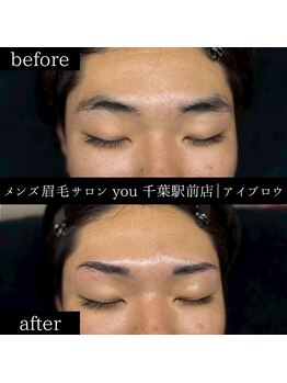 ユー 千葉駅前店(you)/メンズ眉毛/メンズ眉/千葉駅