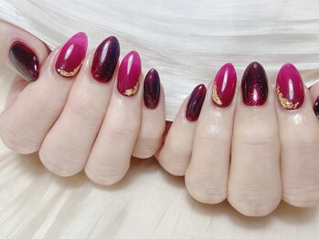 マハロネイル(Mahalo Nail)/持ち込みデザイン ¥7800~