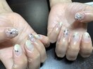 水玉ネイル