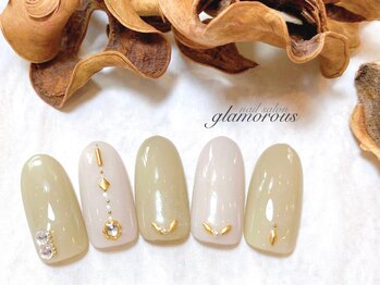 ネイルグラマラス 西新井店/《パラジェル》大人上品ネイル