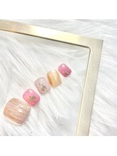 アンドラッシュネイル(&Lash nail)/フットネイル10本デザインコース