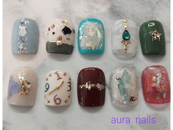 アウラネイルズ(aura nails)/●フットジェル ¥8,800