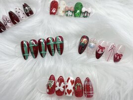 クリスマスネイル