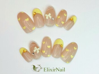エリクサーネイル 西武新宿(Elixir Nail)/定額b カジュアル／クーポン使用