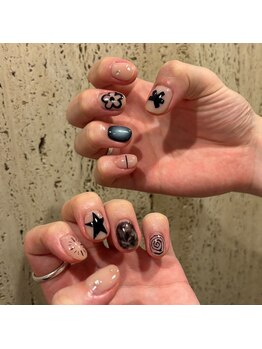 手描きアート[新宿/新宿駅]