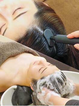 ヘッドスパで癒されたい