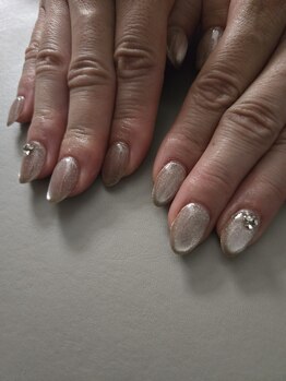 マグネット　ブラウン　ストーン