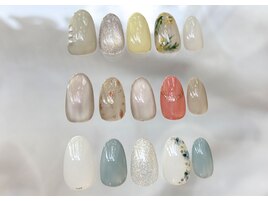 お花ネイル　シンプル