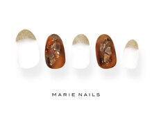 マリー ネイルズ いわきラトブ店(MARIE NAILS)/定額5,500円税込 ブラウン0408a