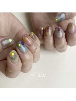 ドロウトーキョー(DLAW tokyo)/ニュアンスネイル