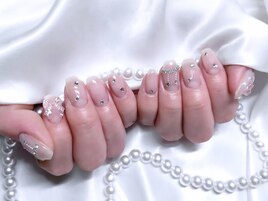 ちゅるん/音符/ストーン/リボン