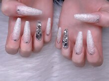 ユナビ 池袋東口店(Yunabi)/チークマグで大人可愛い指先に