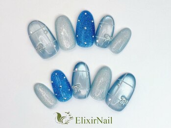 エリクサーネイル 西武新宿(Elixir Nail)/定額b カジュアル／クーポン使用
