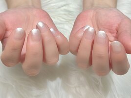 白パールグラデーション～