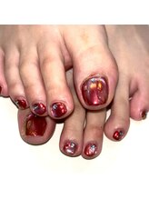 ザ バームシックス 銀座三丁目店(THE BALM six)/フットネイル/ミラーネイル