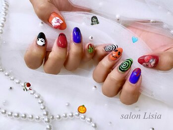 リシア(Lisia)/【秋】ホラーナイトネイル