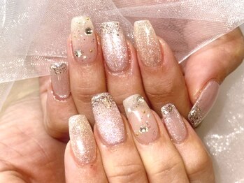 プリモ(PRIMO)/キラキラ冬ネイル パラジェル