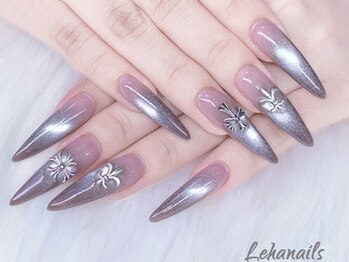 レーハ(Leha)の写真/好立地で通いやすさ◎【ワンカラー/ラメグラデーション¥3780-をご用意♪】オフ込みで何度でもOK♪