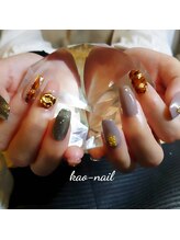 カオ ネイル(kao nail)/デザインネイル　9500円