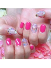 シュシュ ルージュ(chouchouRouge)/フラワーネイル