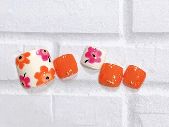 フィールネイル 天王町店(feelnail)/フット・トレンド定額 9500円