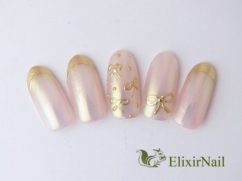エリクサーネイル 五反田(Elixir Nail)/定額c やり放題/クーポン使用