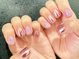 ミラー&フラッシュネイル