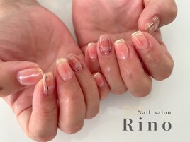 ステンドグラス×チェックネイル