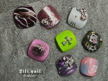 リリネイル 吉祥寺(Lili.nail)/夏　フット　ギャル　ネオン　