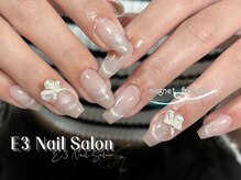 イーサンネイルサロン(E3 Nail salon)/マグネットフレンチ