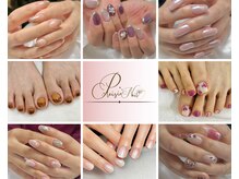 シンプルに大人アートで気分上がる☆パラジェル/フィルイン/ケア