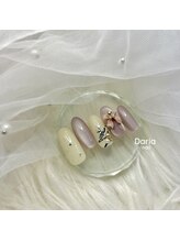 バレンタインネイルも作成中♪