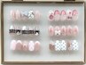 【五十川指名限定】(定額)オフケア込パラジェルアート５本付￥14850→￥5940