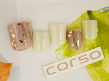 コルソケーツー 梅田茶屋町(corso k-two)/フット定額ネイル/茶屋町中津